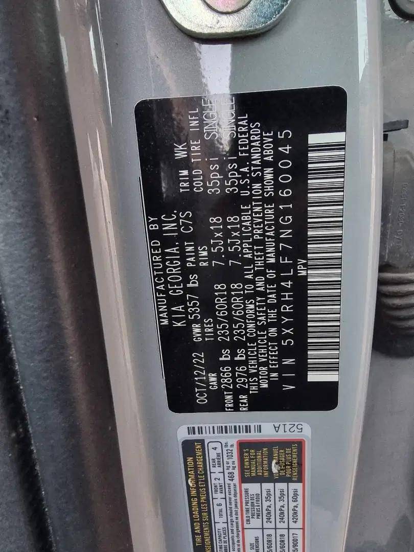 KIA SORENTO 2022 - Marhaba Auction Used Cars - Image 8