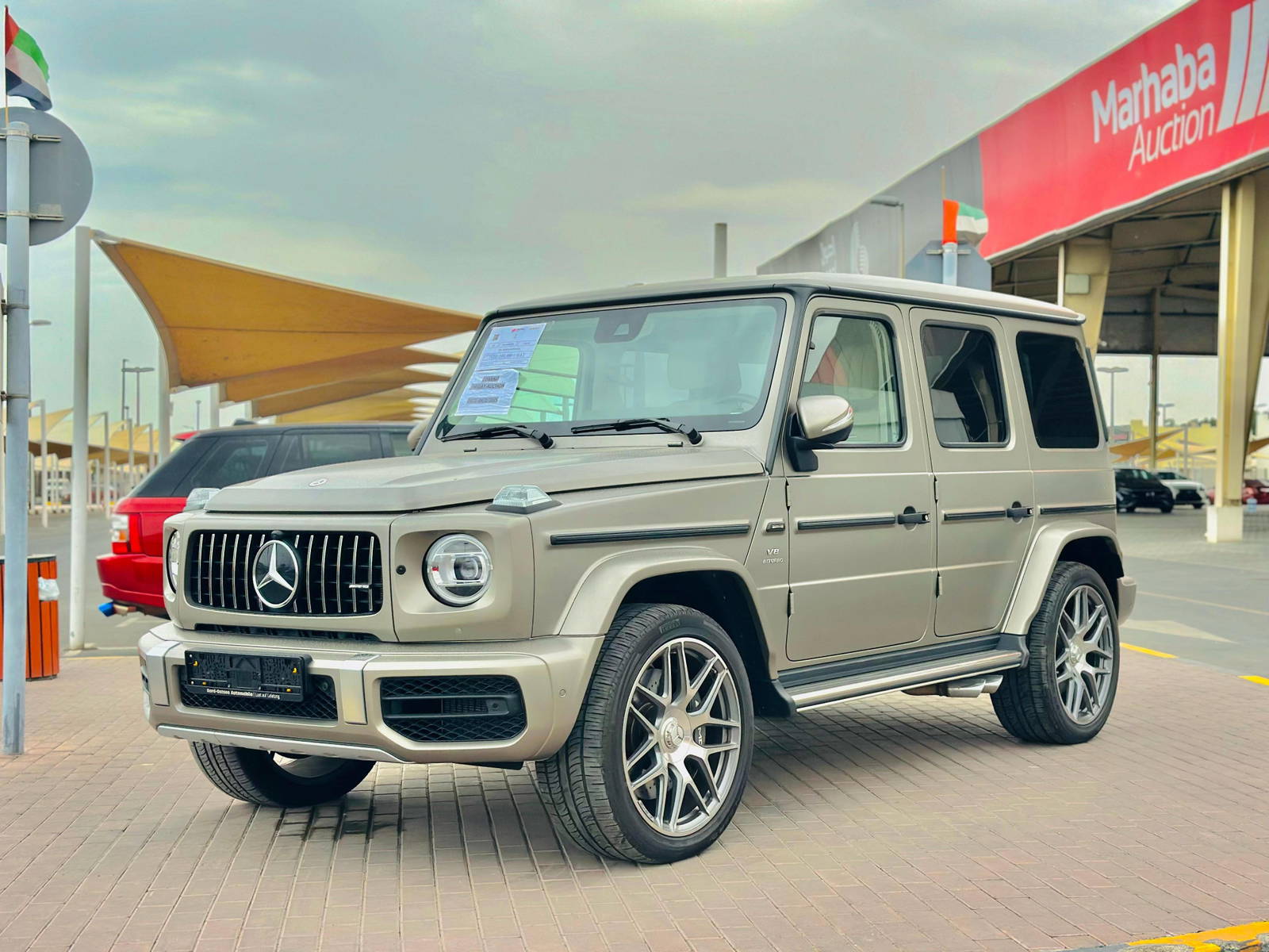 2023 MERCEDES BENZ AMG G63 — 12558 KM — Lot 78173 — Al Quoz - Marhaba Auctions Used Cars - Image 8