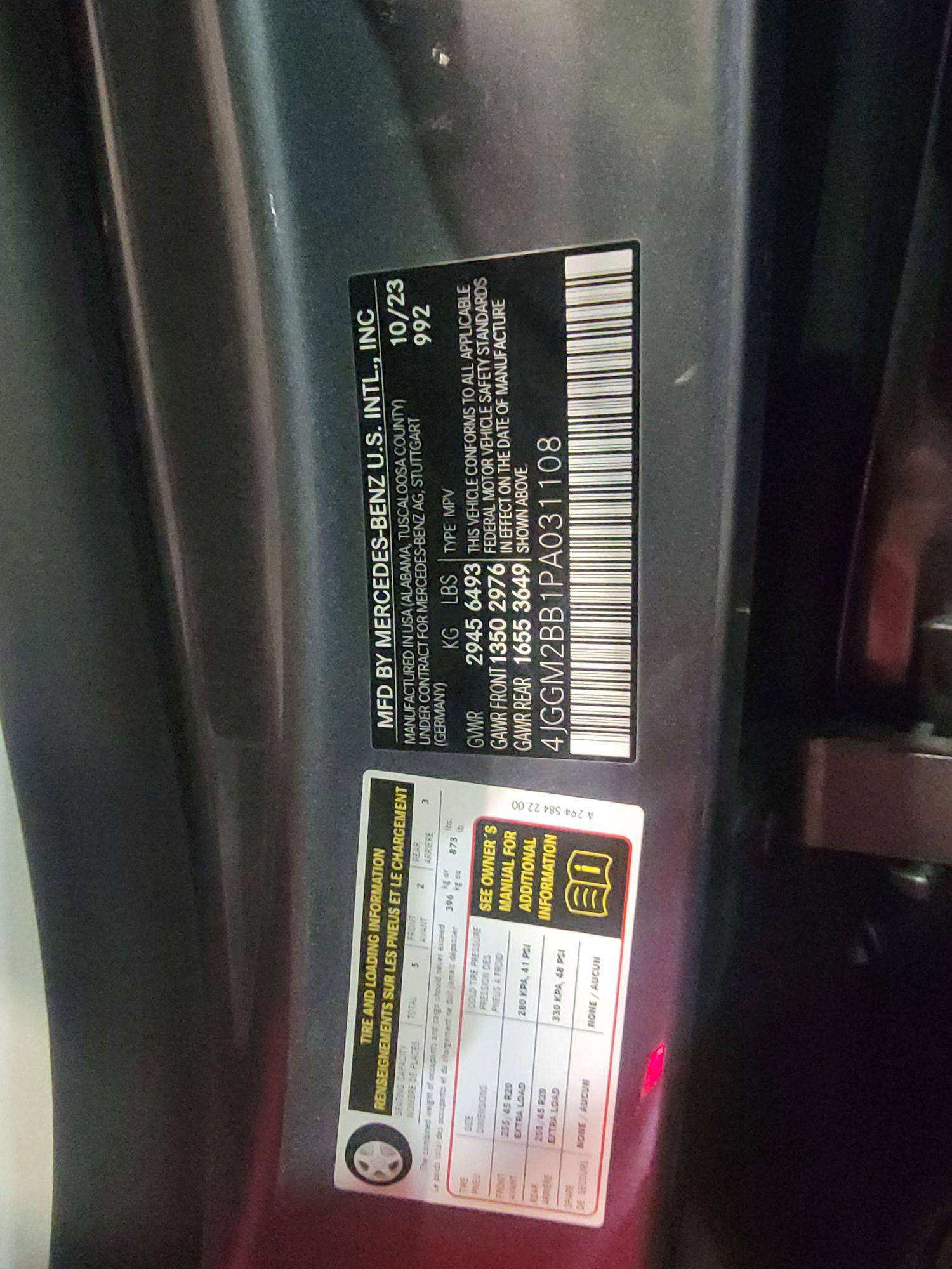 MERCEDES BENZ EQE 350+ 2023 - Marhaba Auction Used Cars - Image 9