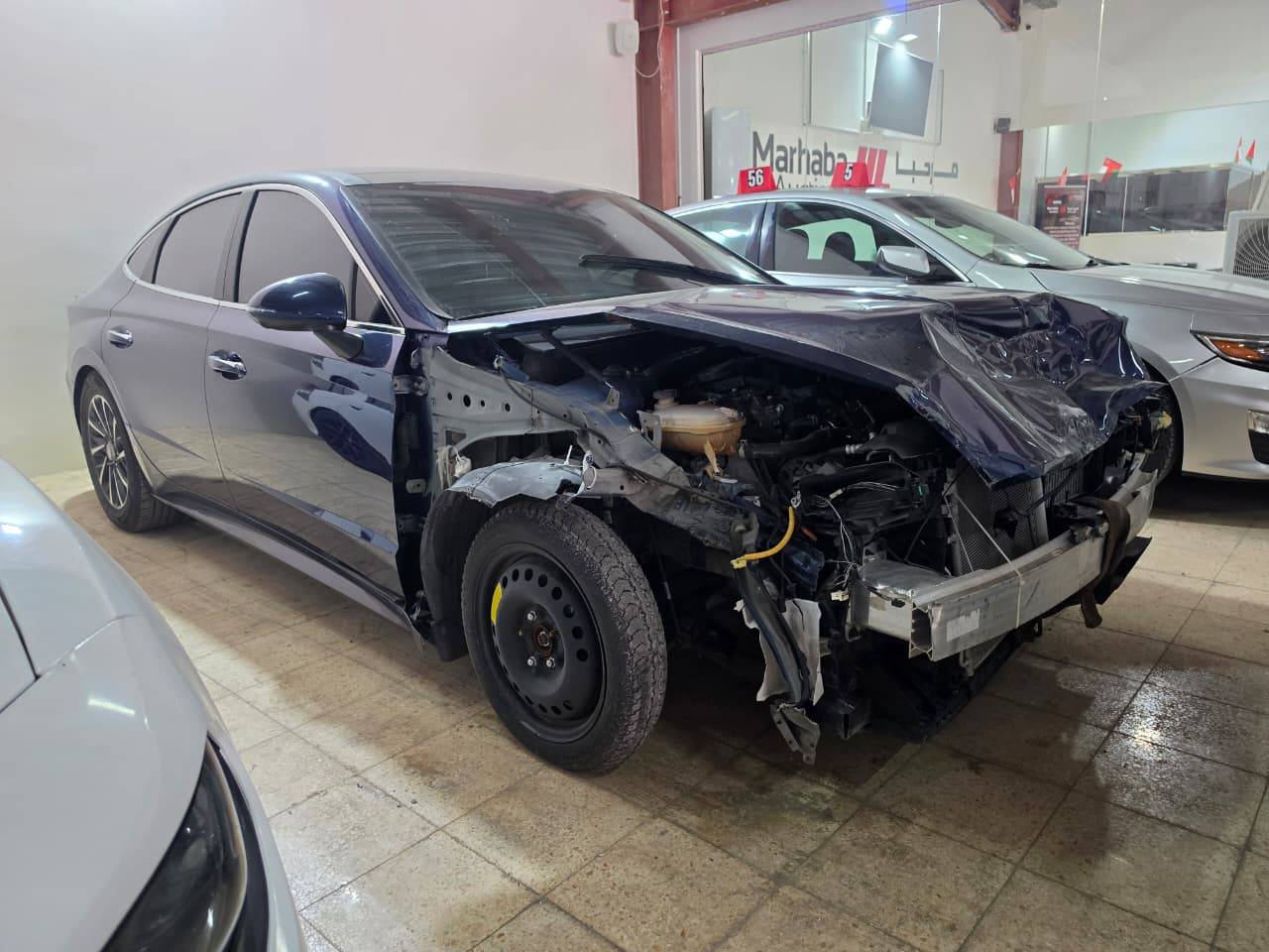2021 HYUNDAI SONATA — sold — 77417 Miles — Lot 87260015 - Marhaba Auctions Used Cars - Image 2