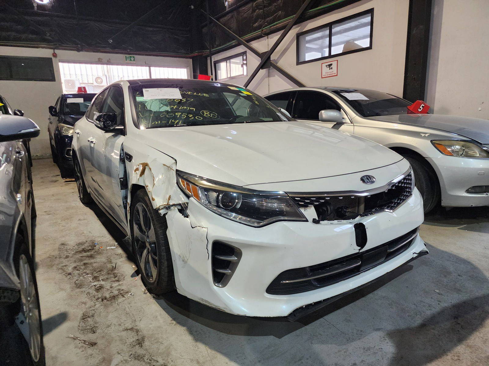 2016 KIA OPTIMA — 140791 KM — Lot 12260037 — Al Quoz - Marhaba Auctions Used Cars - Image 4