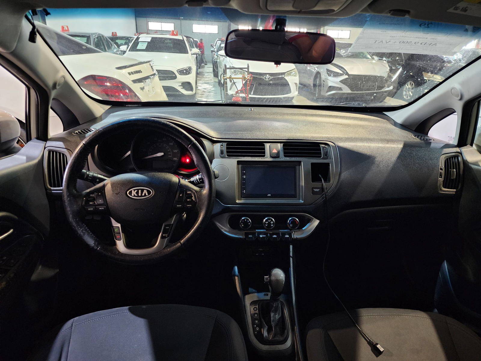 2013 KIA RIO — 237584 Miles — Lot 13189 — Al Quoz - Marhaba Auctions Used Cars - Image 8