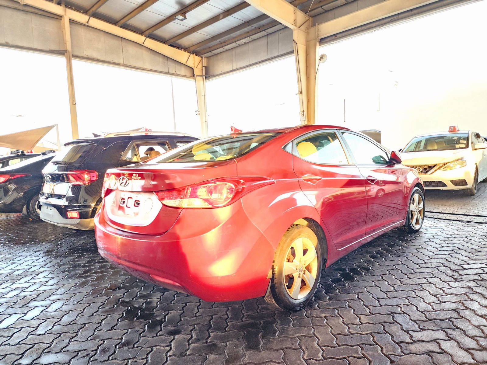 2013 HYUNDAI ELANTRA — 140541 Miles — Lot 40476720 — Souq - Marhaba Auctions Used Cars - Image 3