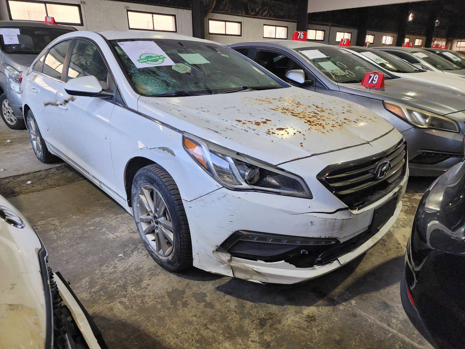 HYUNDAI SONATA 2017 - Marhaba Auction Used Cars - Image 5