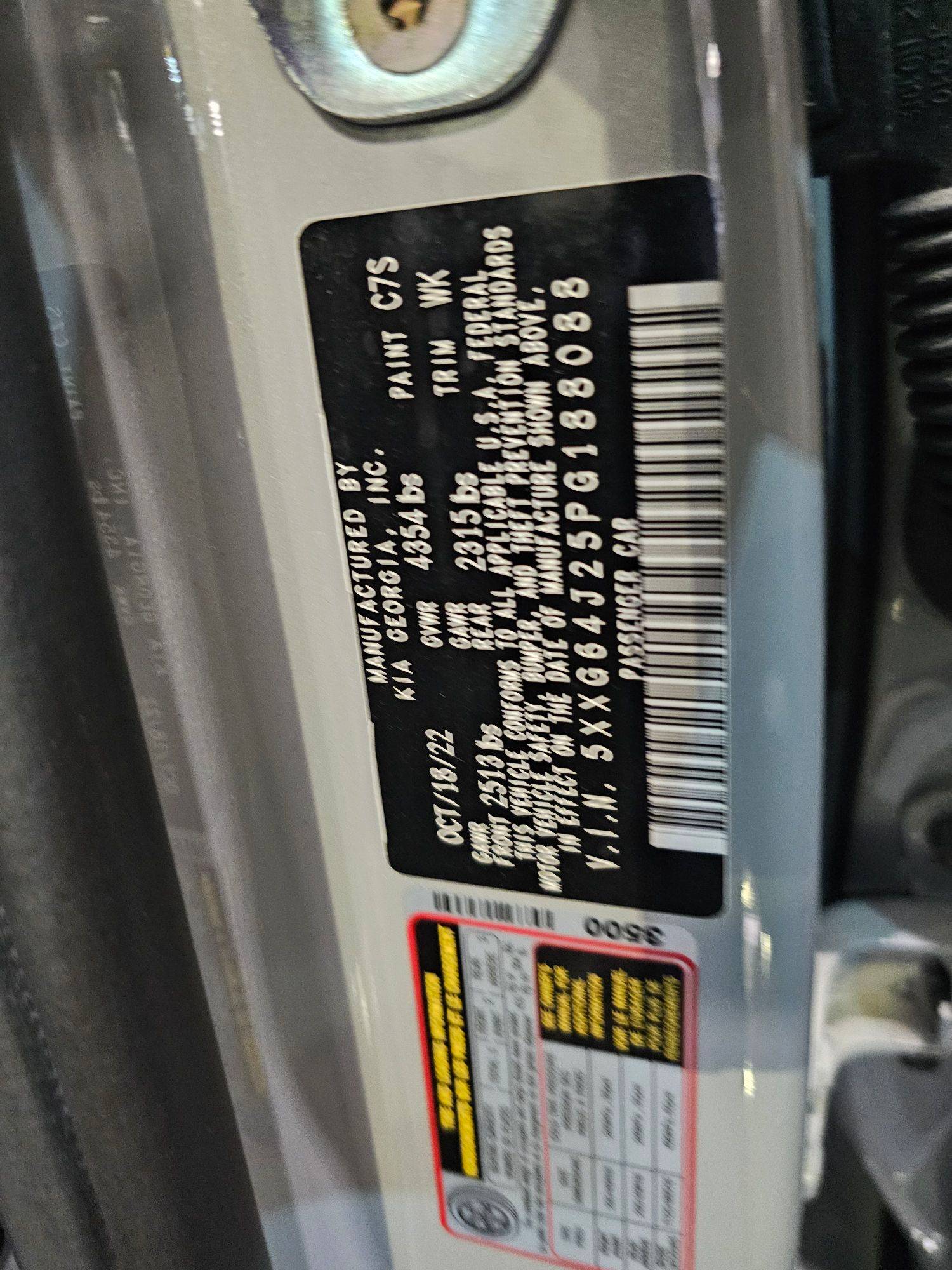 KIA K5 2023 - Marhaba Auction Used Cars - Image 8