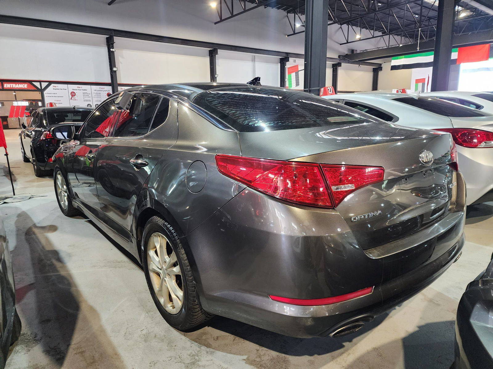 2013 KIA OPTIMA — 119127 Miles — Lot 18623 — Souq - Marhaba Auctions Used Cars - Image 4