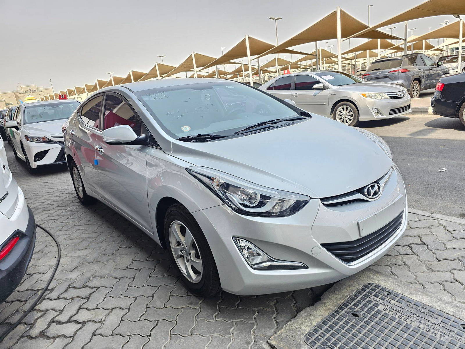2015 HYUNDAI AVANTE — 94384 KM — Lot DBFU320420 — Souq - Marhaba Auctions Used Cars - Image 4