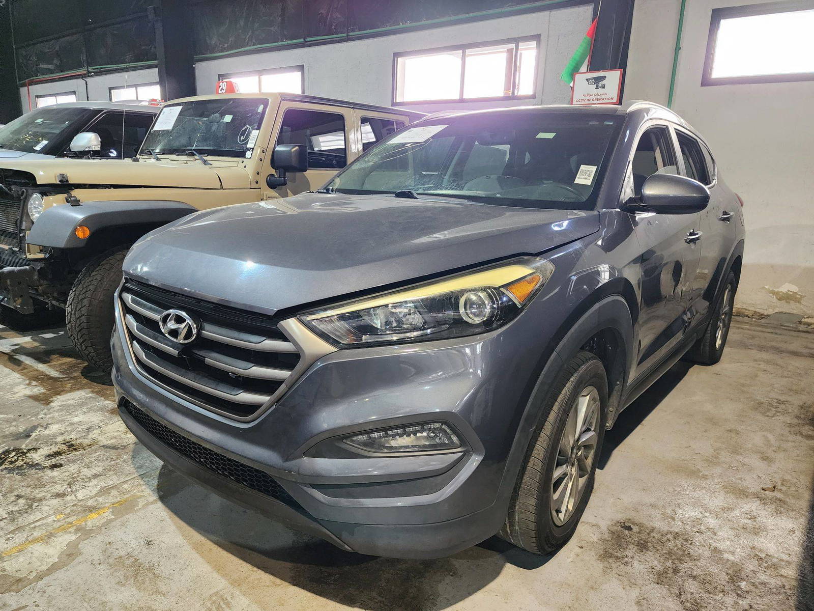 2016 HYUNDAI TUCSON — 147473 Miles — Lot 86572 — Al Quoz - Marhaba Auctions Used Cars - Image 3