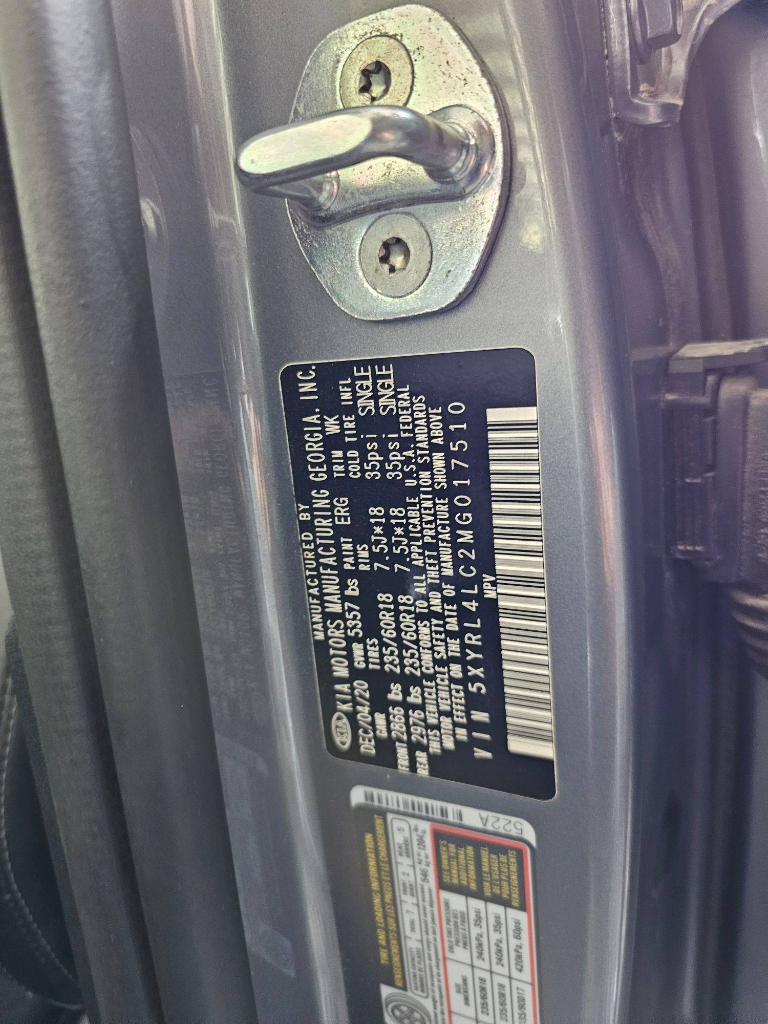 2021 KIA SORENTO — 50609 Miles — Lot MG017510 — Main - Marhaba Auctions Used Cars - Image 10