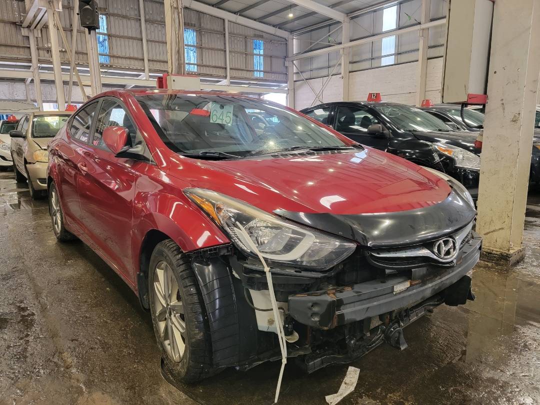 2014 HYUNDAI ELANTRA — 153318 KM — Lot 535318 — Main - Marhaba Auctions Used Cars - Image 4