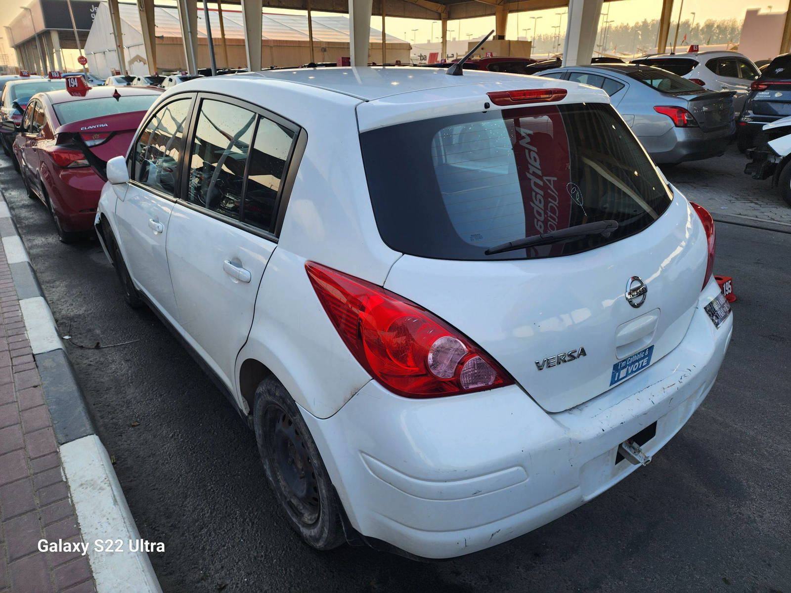 2012 NISSAN VERSA — 196193 Miles — Lot K236299 - Marhaba Auctions Used Cars - Image 4