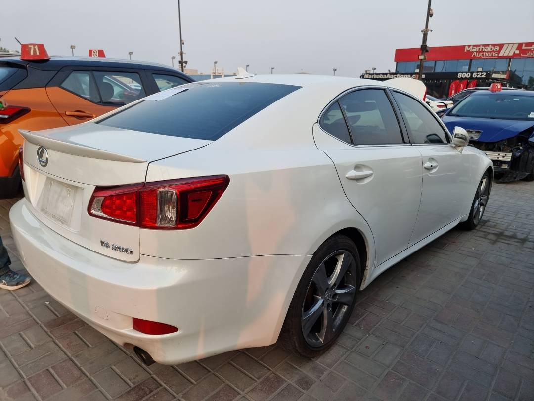 2012 LEXUS IS 250 — 221580 Miles — Lot 58683 — Ind. 12 - Marhaba Auctions Used Cars - Image 3