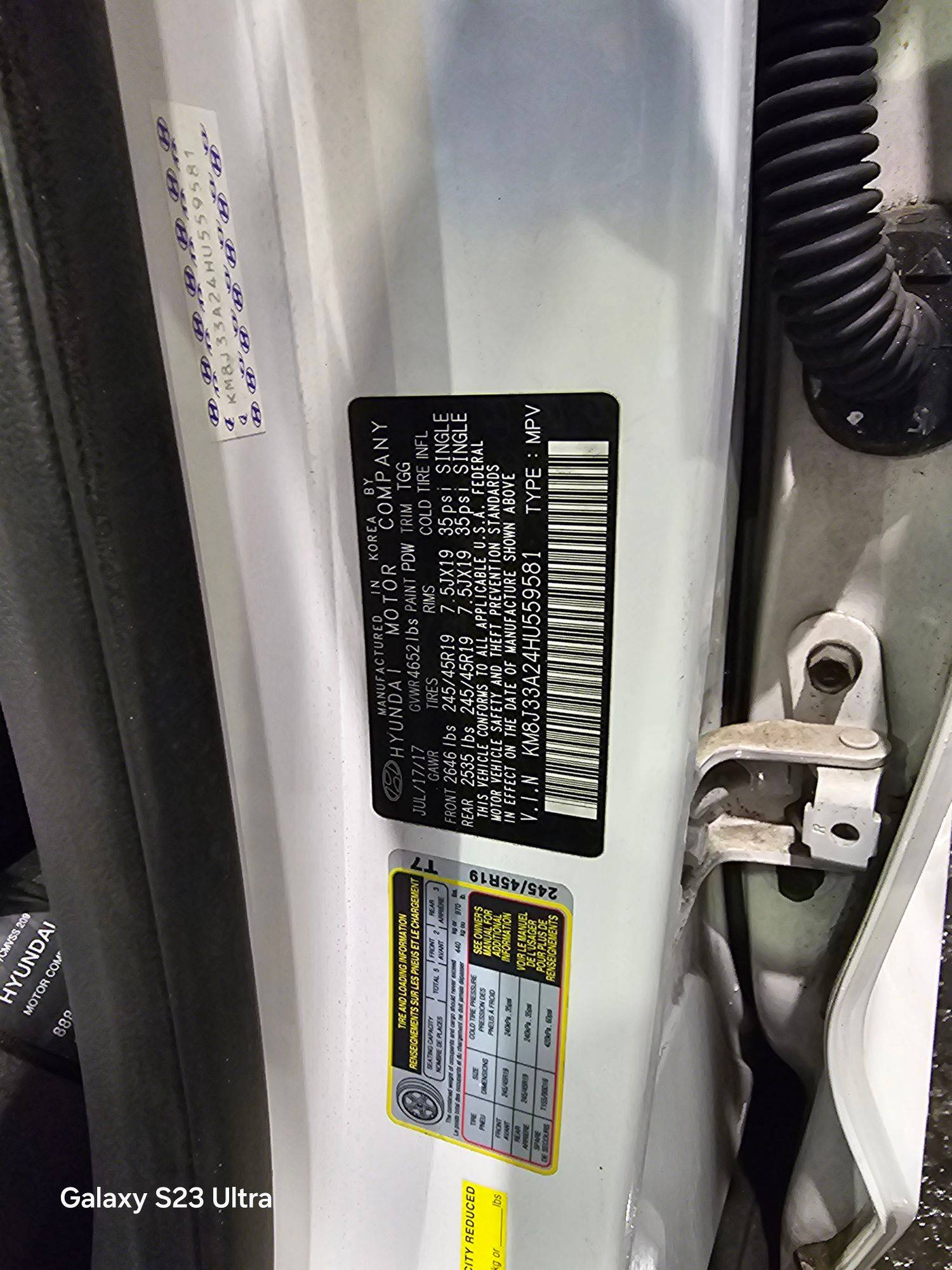 HYUNDAI TUCSON 2017 - Marhaba Auction Used Cars - Image 8