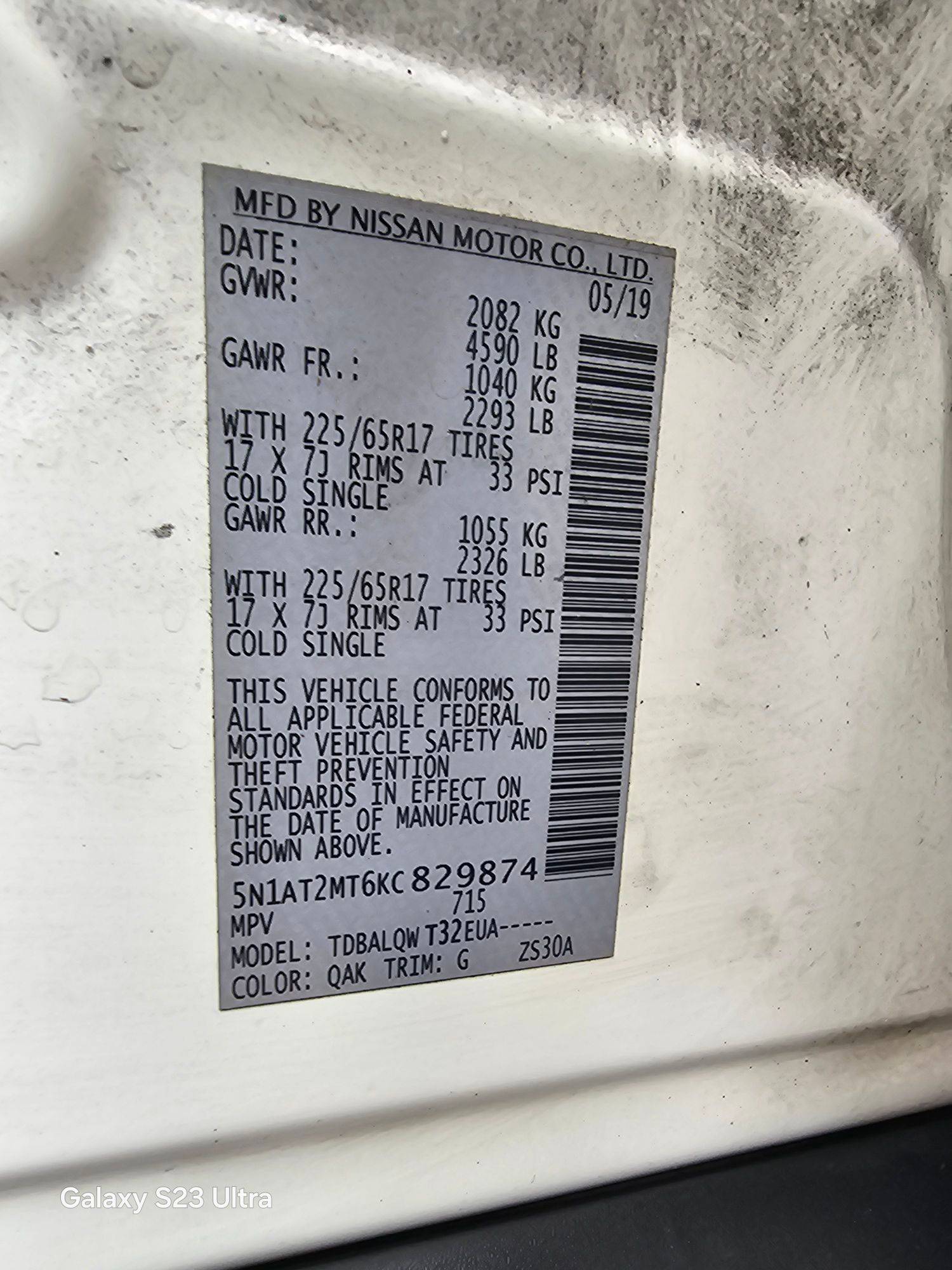 NISSAN ROGUE 2019 - Marhaba Auction Used Cars - Image 9