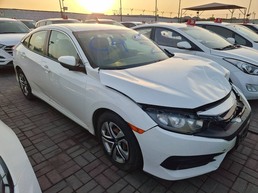 2016 HONDA CIVIC — 86141 Miles — Lot 215487 — Souq - Marhaba Auctions Used Cars - Image 4
