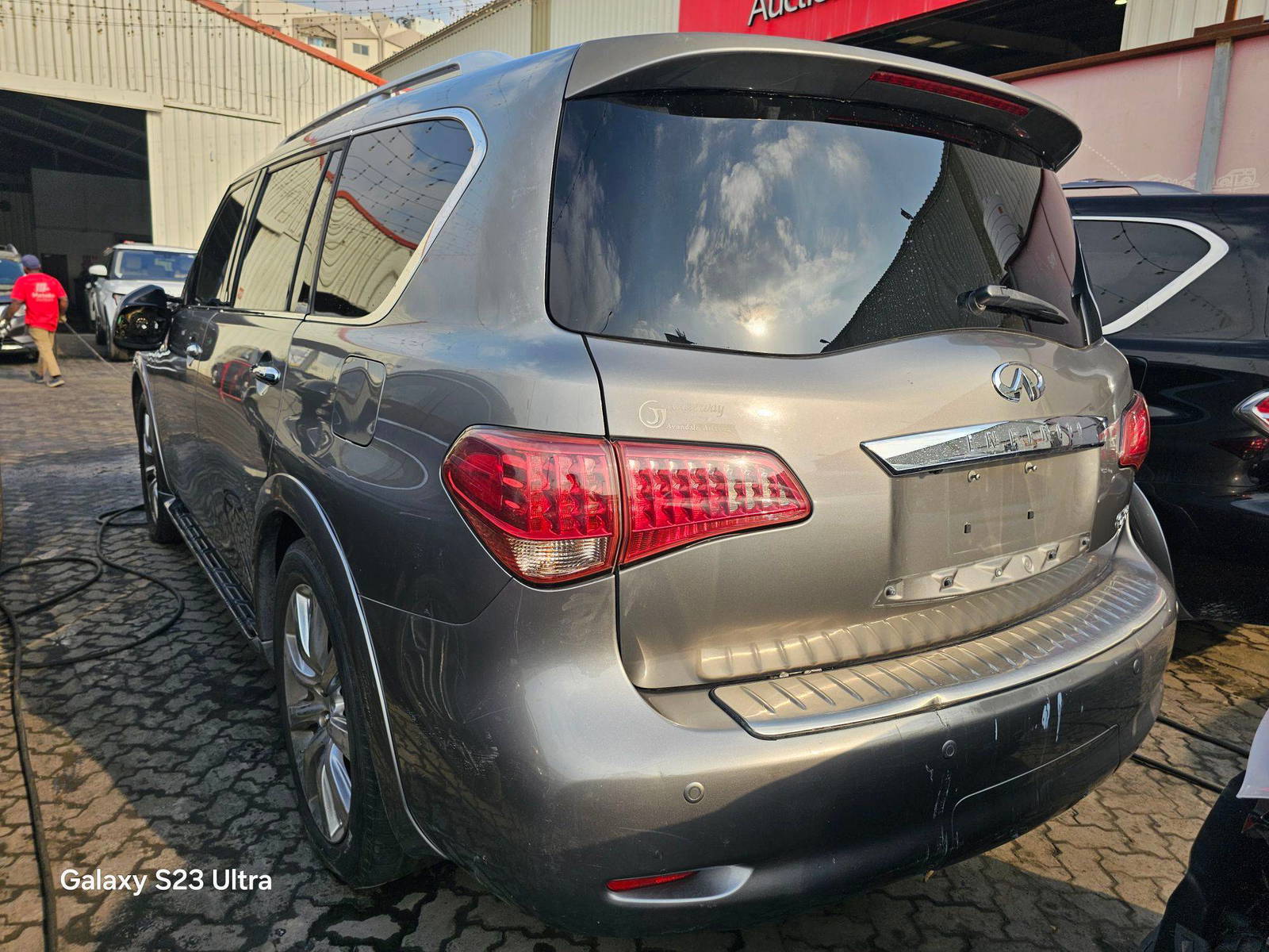 2014 INFINITI QX80 — 173216 Miles — Lot 7686662 — Main - Marhaba Auctions Used Cars - Image 3