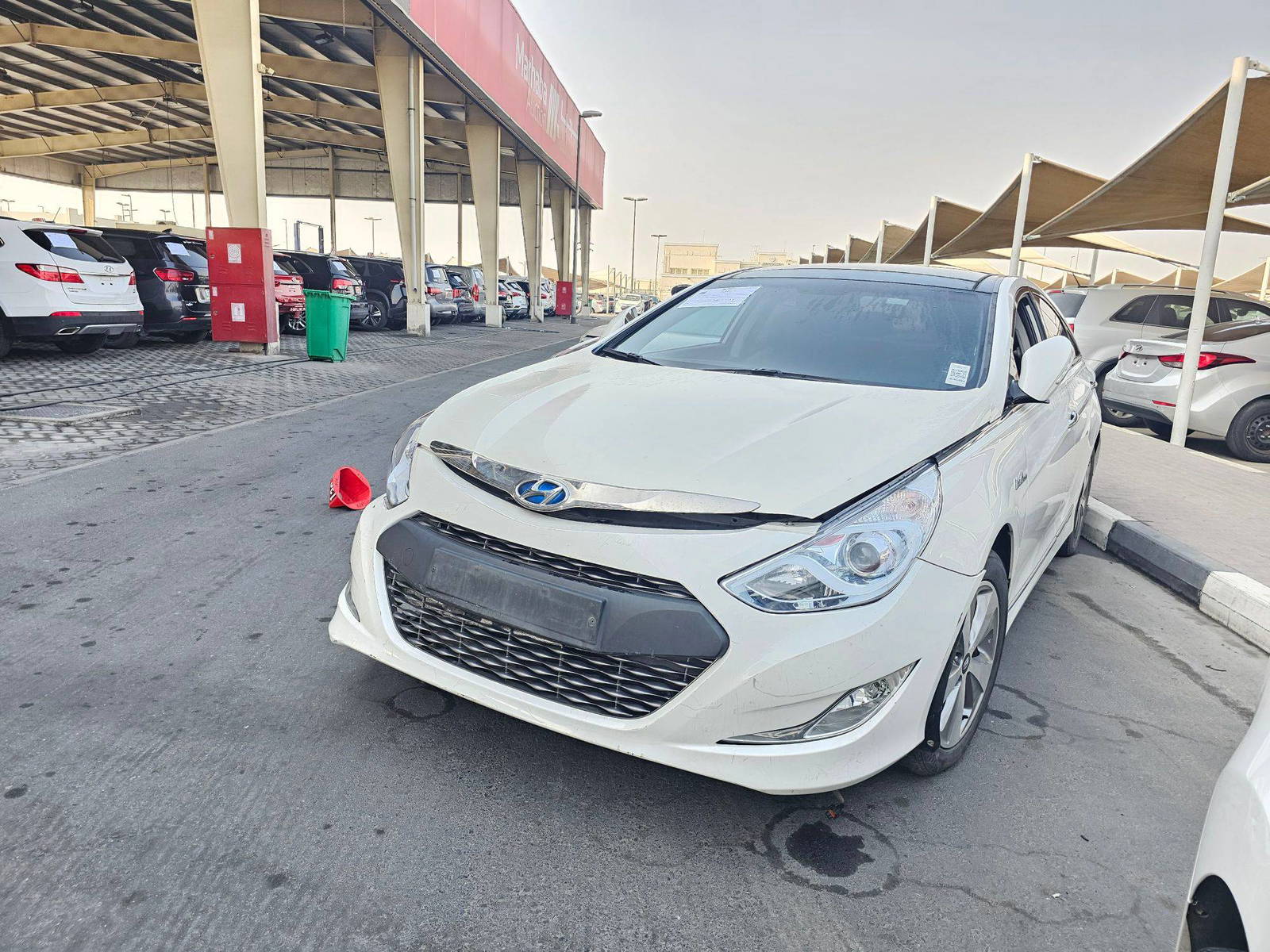 2012 HYUNDAI SONATA — 138550 KM — Lot 043107 — Main - Marhaba Auctions Used Cars - Image 3