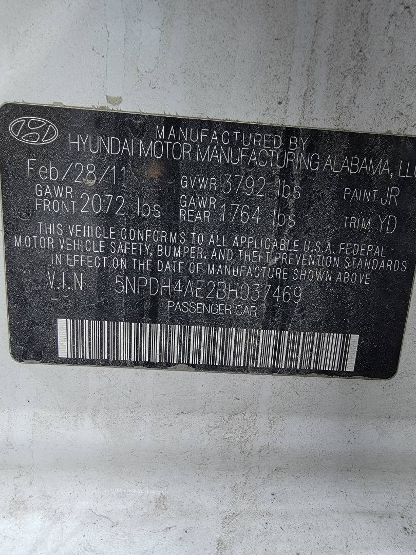2011 HYUNDAI ELANTRA — 171009 Miles — Lot 70872153 - Marhaba Auctions Used Cars - Image 3
