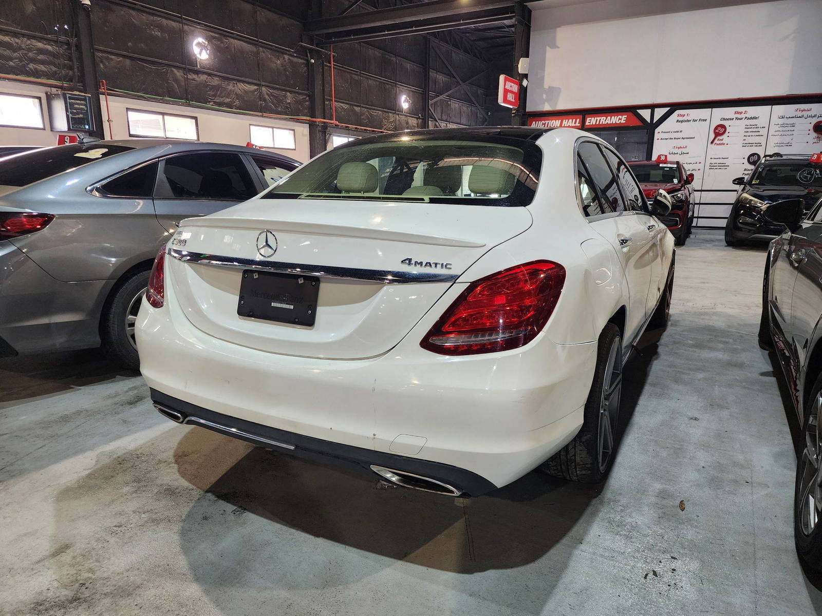 MERCEDES BENZ C300 2017 - Marhaba Auction Used Cars - Image 5