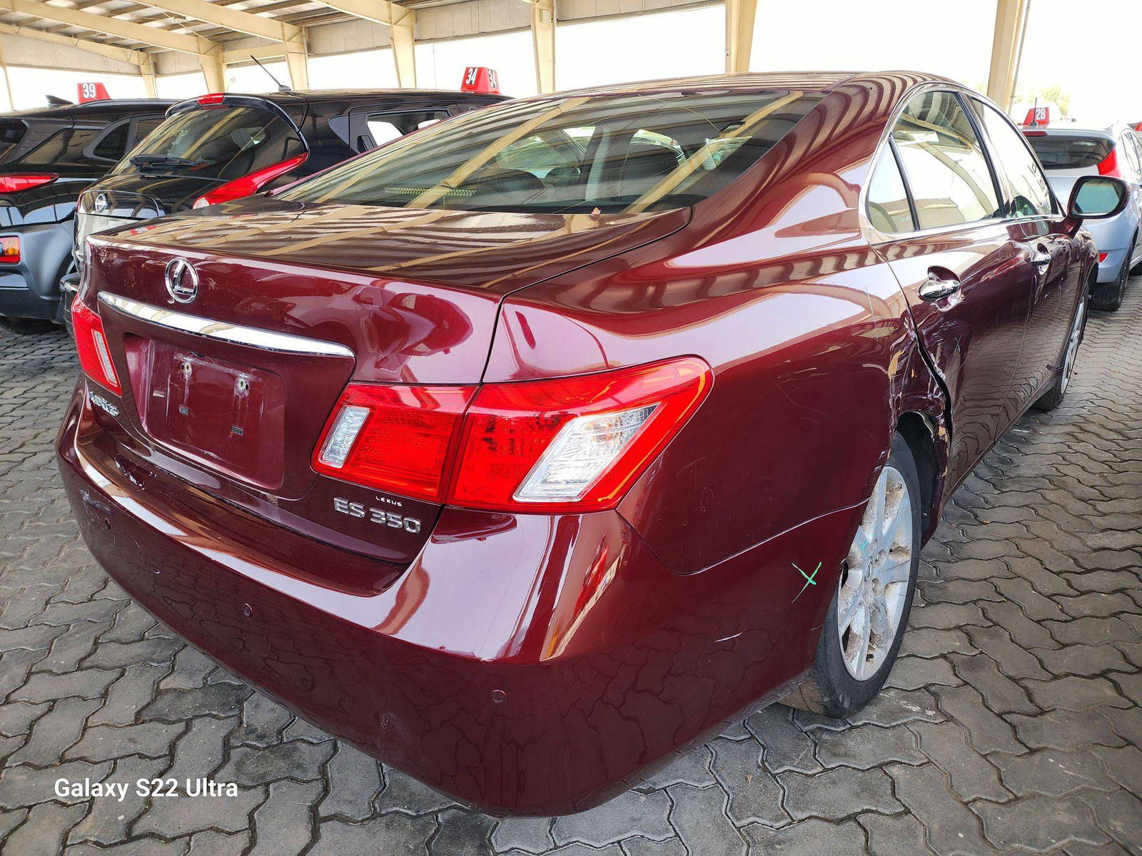 2007 LEXUS ES 350 — 221673 Miles — Lot 38128124 - Marhaba Auctions Used Cars - Image 3