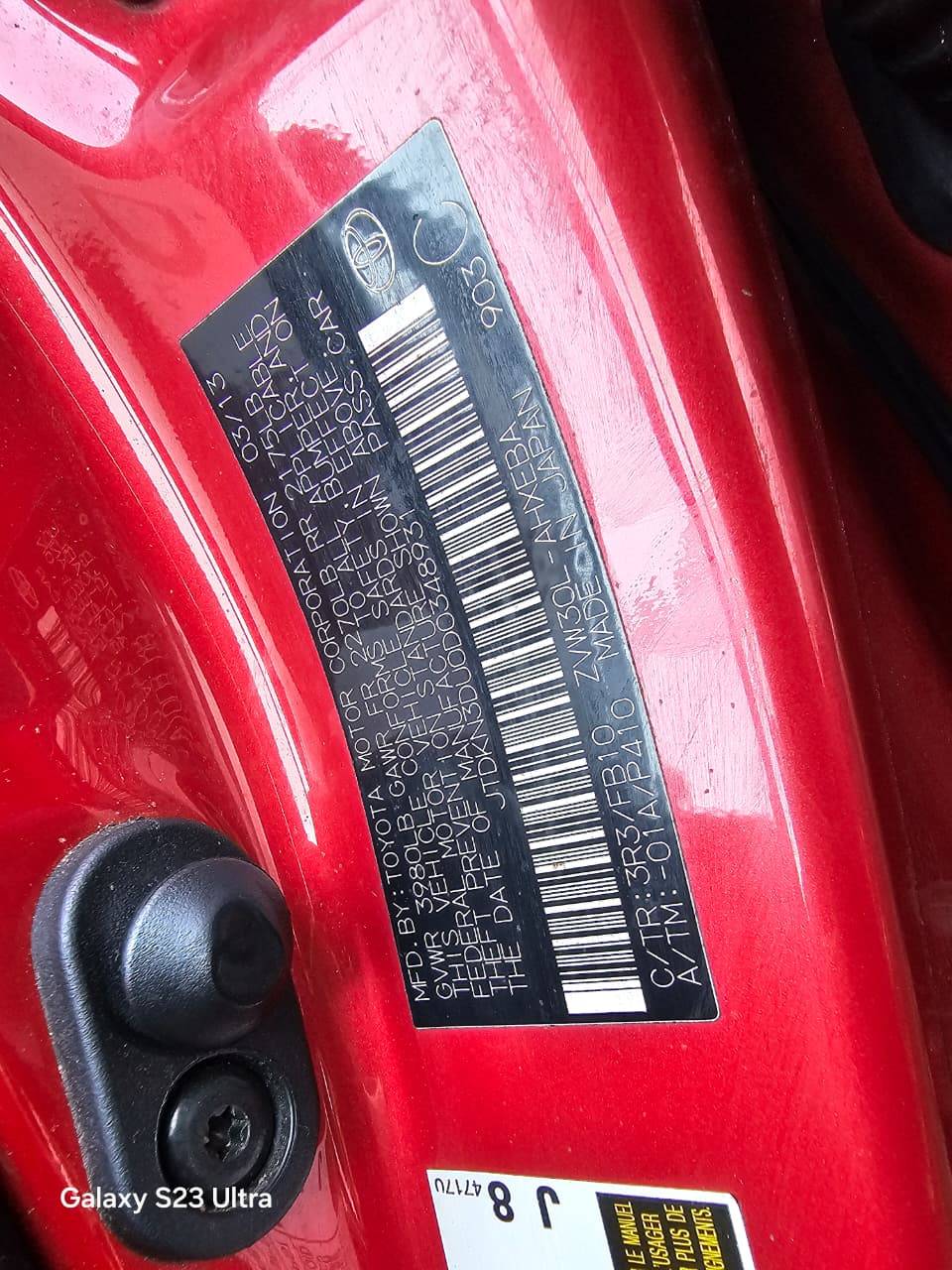 TOYOTA PRIUS 2013 - Marhaba Auction Used Cars - Image 10