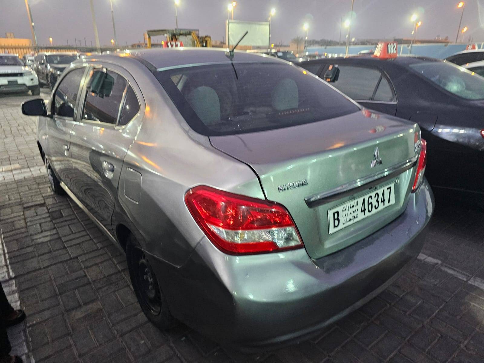 2019 MITSUBISHI MIRAGE — 79287 Miles — Lot FJ2KHF04424 — Al Sajaa - Marhaba Auctions Used Cars - Image 4