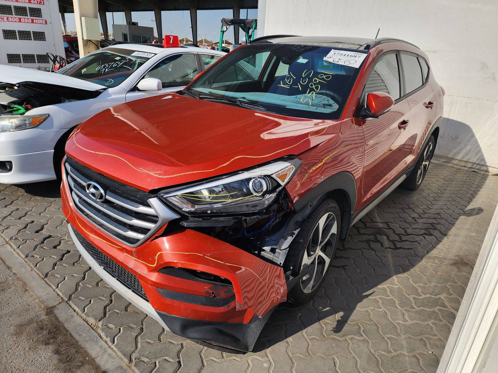 2017 HYUNDAI TUCSON — 55332 Miles — Lot 37541687 - Marhaba Auctions Used Cars - Image 9