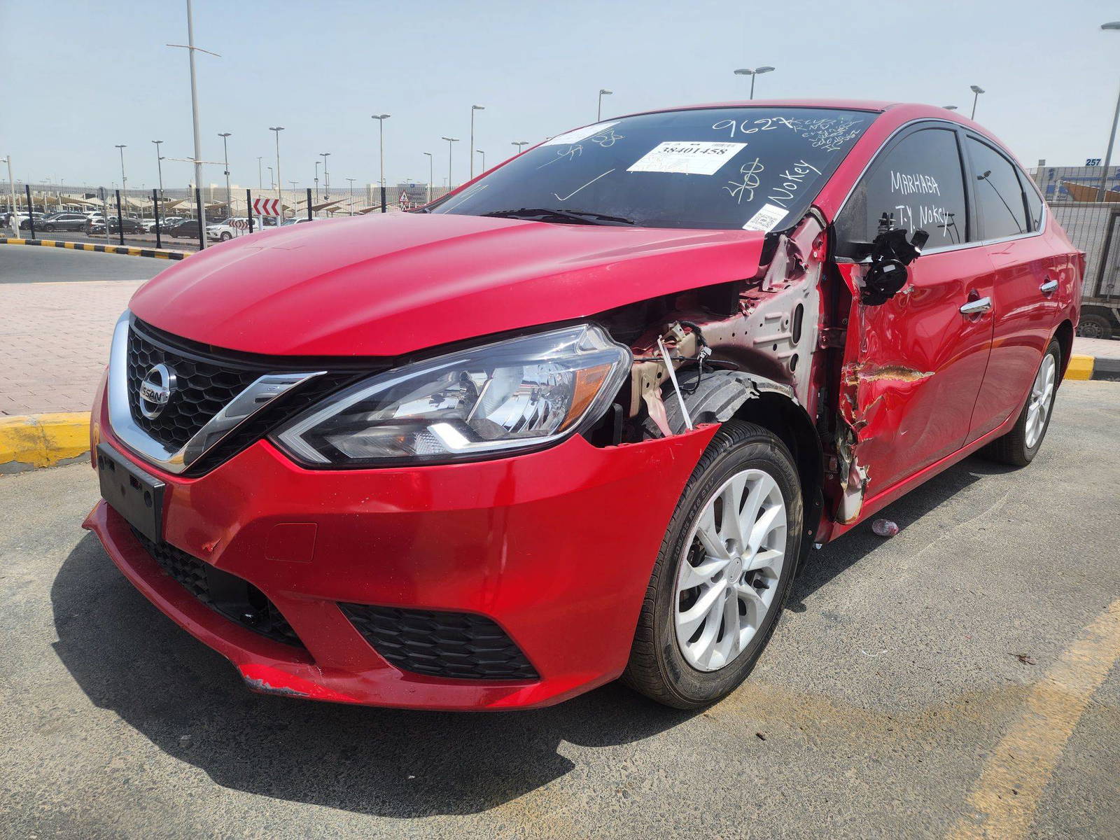 2018 NISSAN SENTRA — 105484 Miles — Lot 38401458 — Souq - Marhaba Auctions Used Cars - Image 8