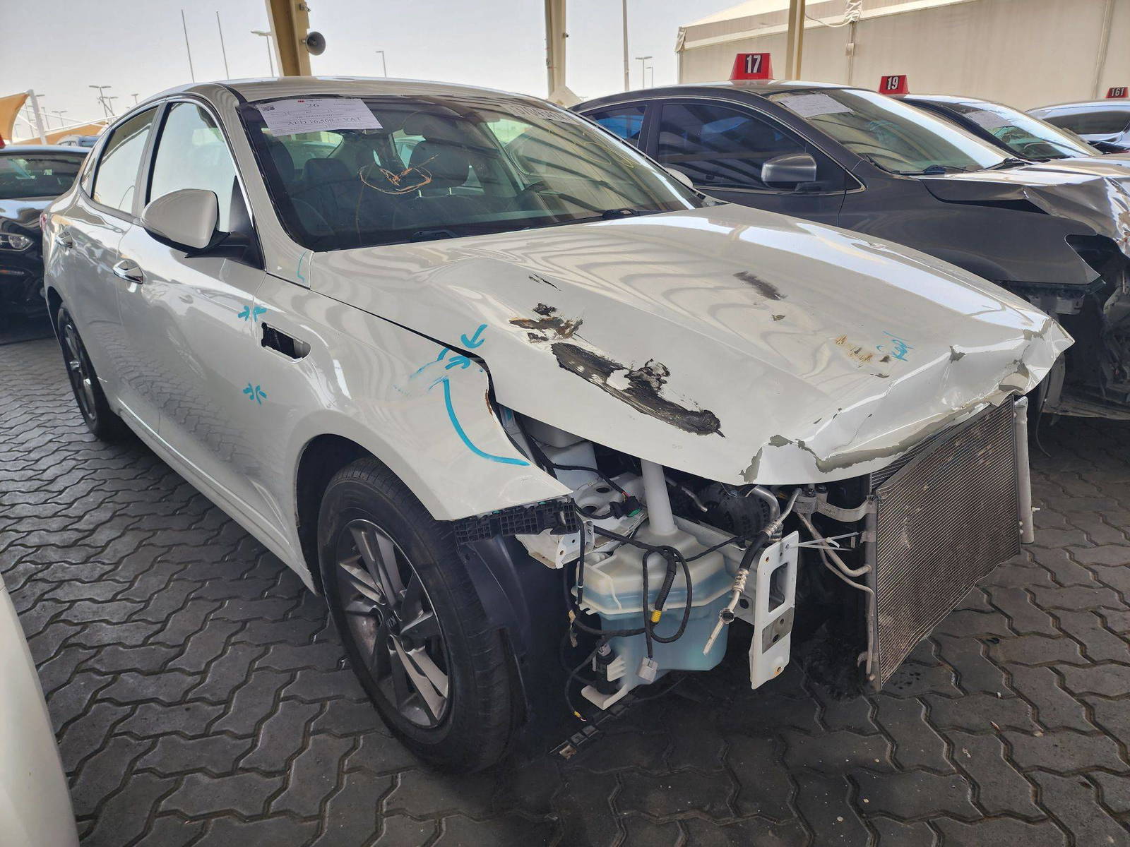 2019 KIA OPTIMA — 93649 Miles — Lot 12526 — Main - Marhaba Auctions Used Cars - Image 5
