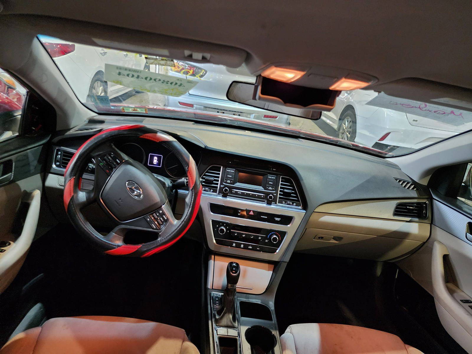 2017 HYUNDAI SONATA — 145614 Miles — Lot 445457 — Al Quoz - Marhaba Auctions Used Cars - Image 8
