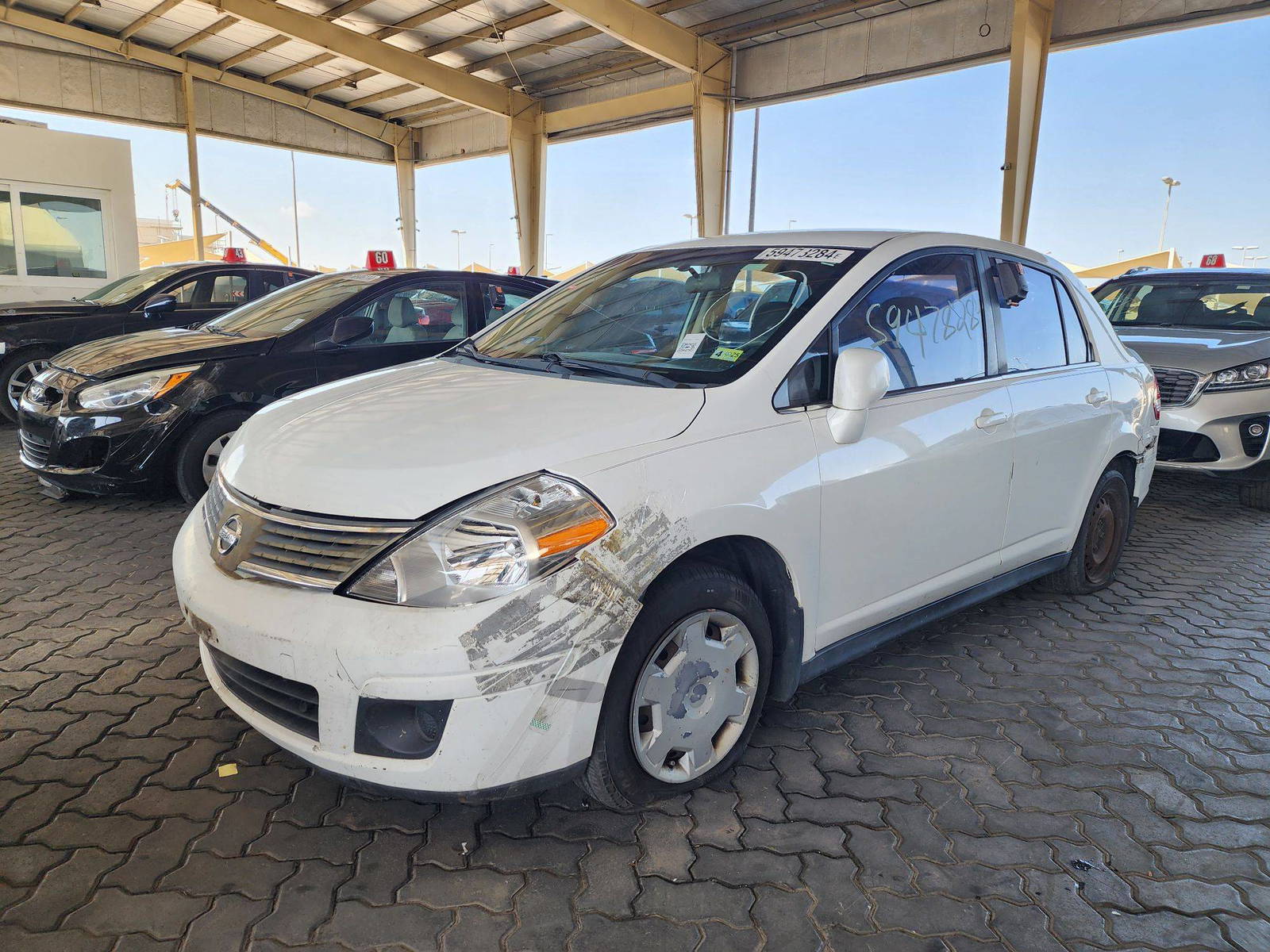 2008 NISSAN VERSA — 186558 Miles — Lot E08L429723 — Ind. 12 - Marhaba Auctions Used Cars - Image 5