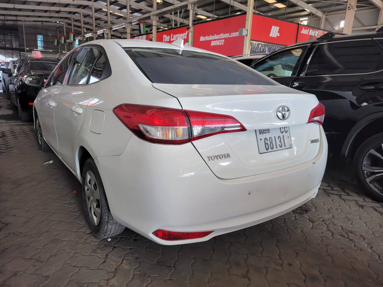 2021 TOYOTA YARIS — 139366 KM — Lot 2148623 — Main - Marhaba Auctions Used Cars - Image 2