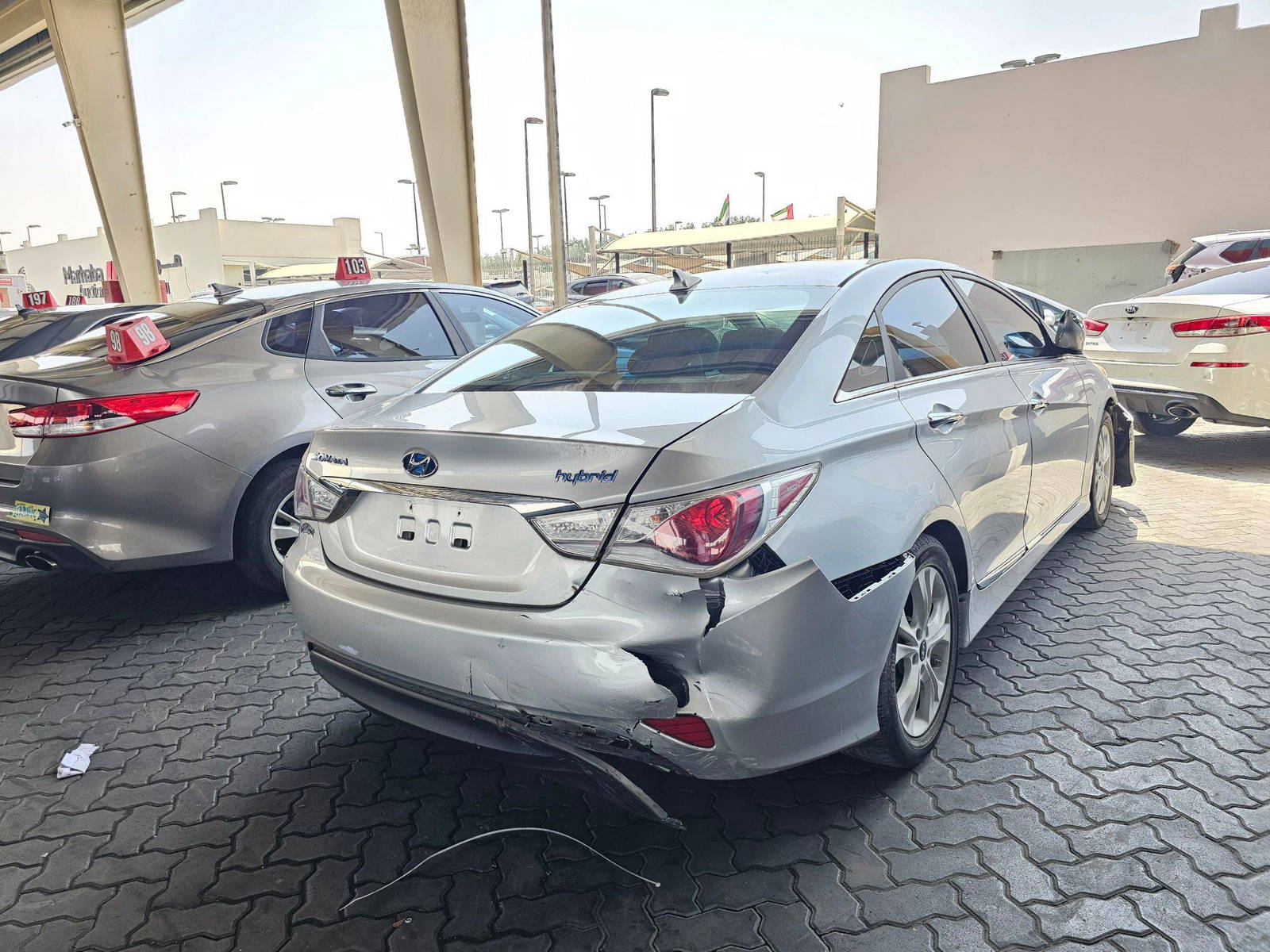 HYUNDAI SONATA 2011 - Marhaba Auction Used Cars - Image 3