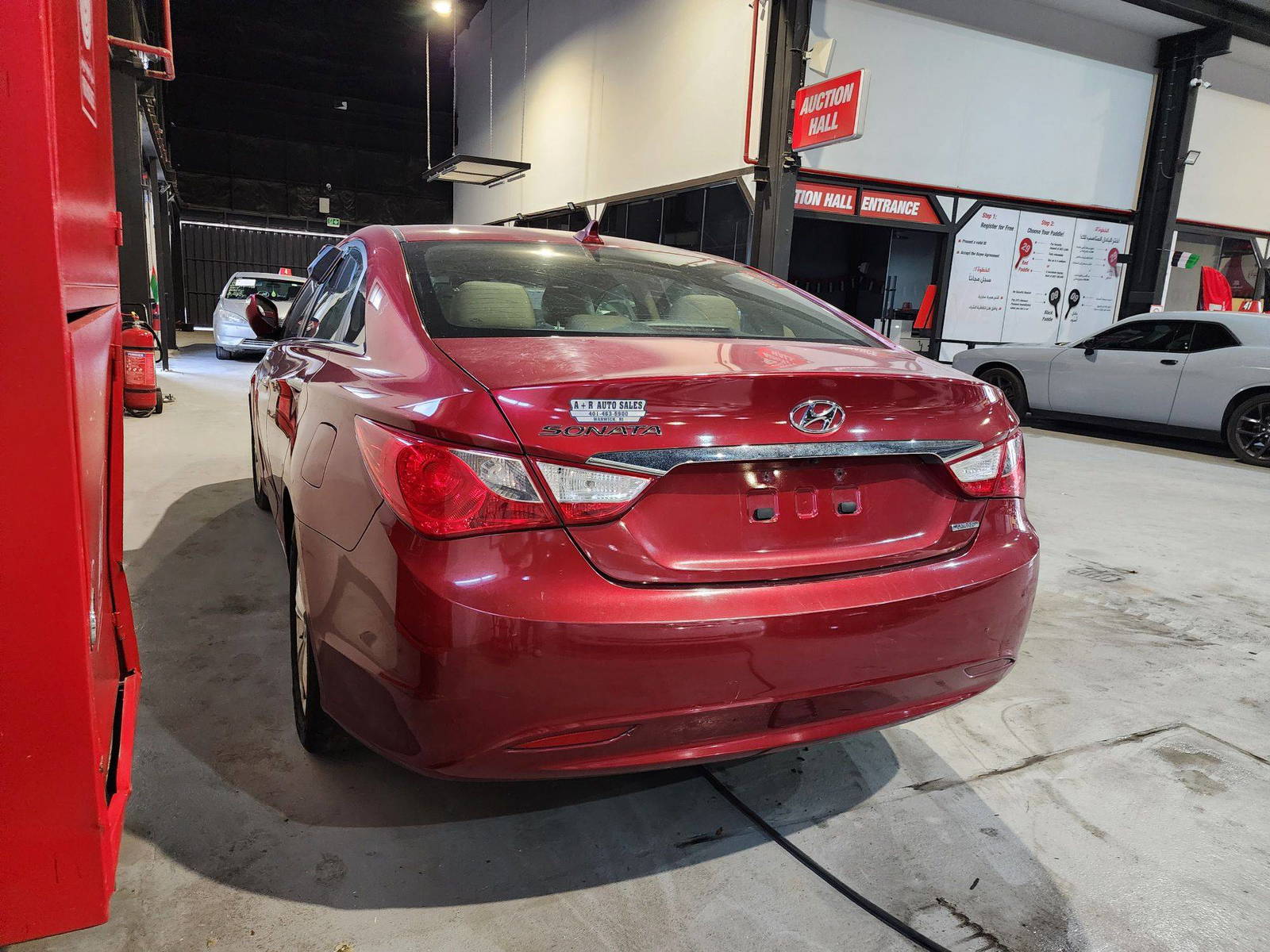 2011 HYUNDAI SONATA — 190874 Miles — Lot 61097 — Al Quoz - Marhaba Auctions Used Cars - Image 6