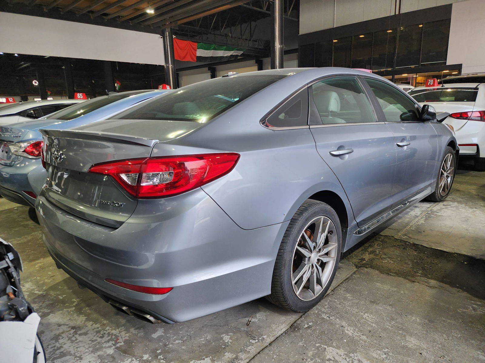 2017 HYUNDAI SONATA SPORT — 146703 Miles — Lot 56840455 — Al Quoz - Marhaba Auctions Used Cars - Image 4