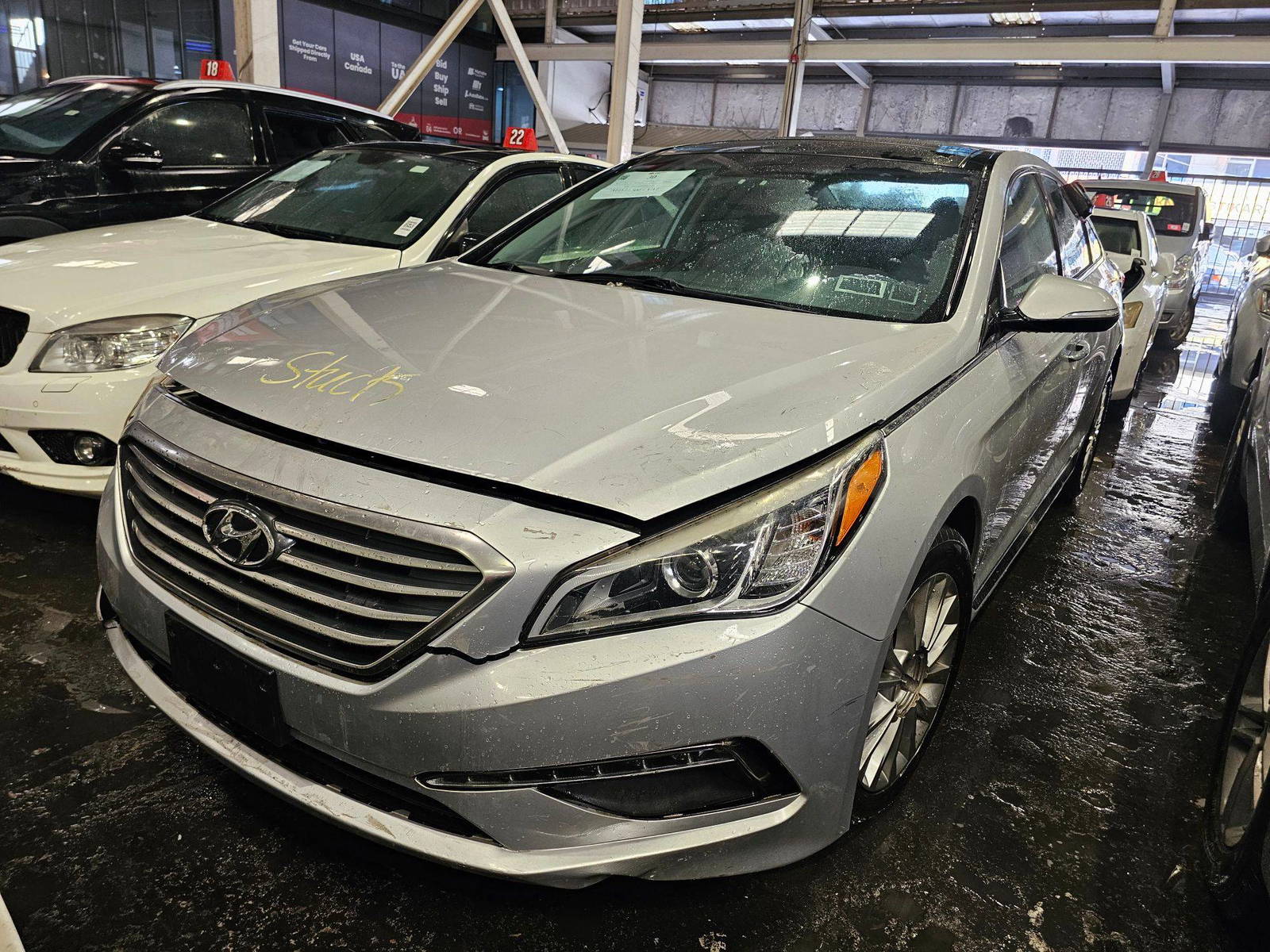 HYUNDAI SONATA 2015 - Marhaba Auction Used Cars - Image 3