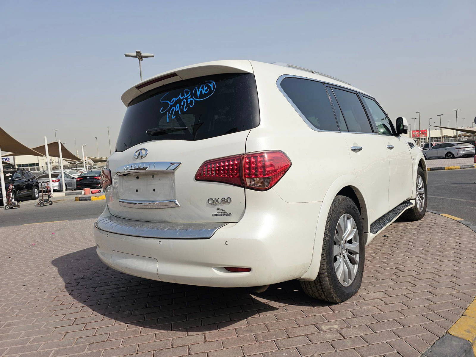 2017 INFINITI QX80 — 173374 Miles — Lot 910920 — Main - Marhaba Auctions Used Cars - Image 3