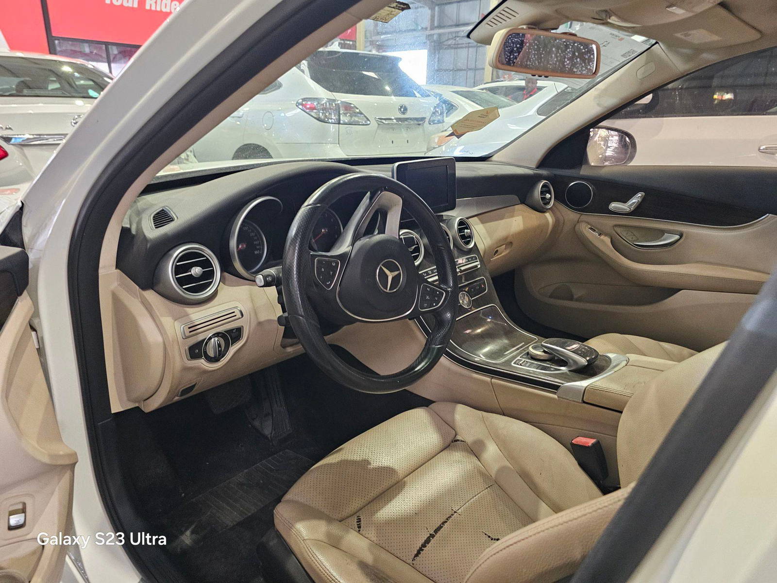 MERCEDES BENZ C300 2015 - Marhaba Auction Used Cars - Image 8