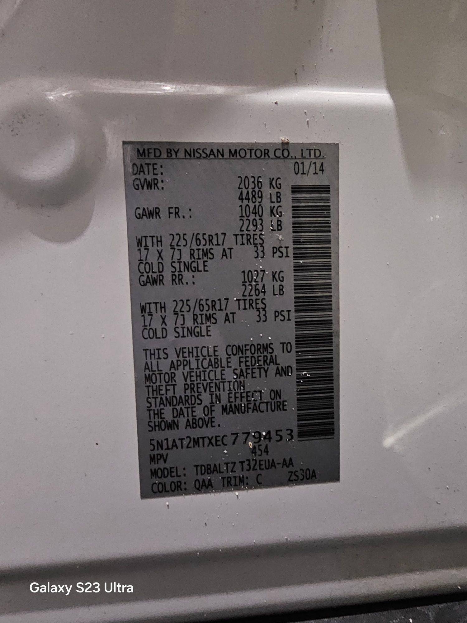 NISSAN ROGUE 2014 - Marhaba Auction Used Cars - Image 10