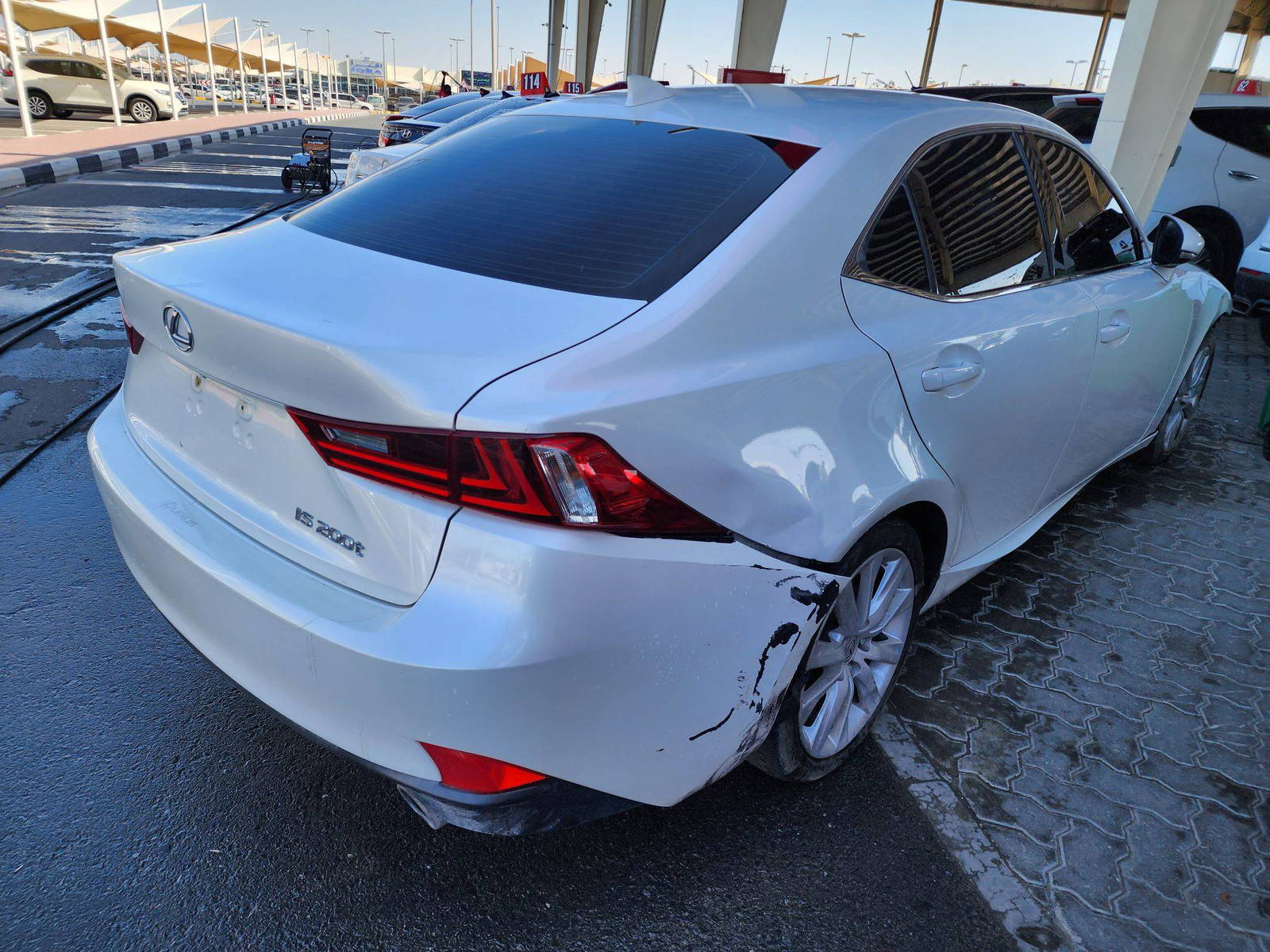 2016 LEXUS IS 200 — 91301 Miles — Lot 45421541100 - Marhaba Auctions Used Cars - Image 3