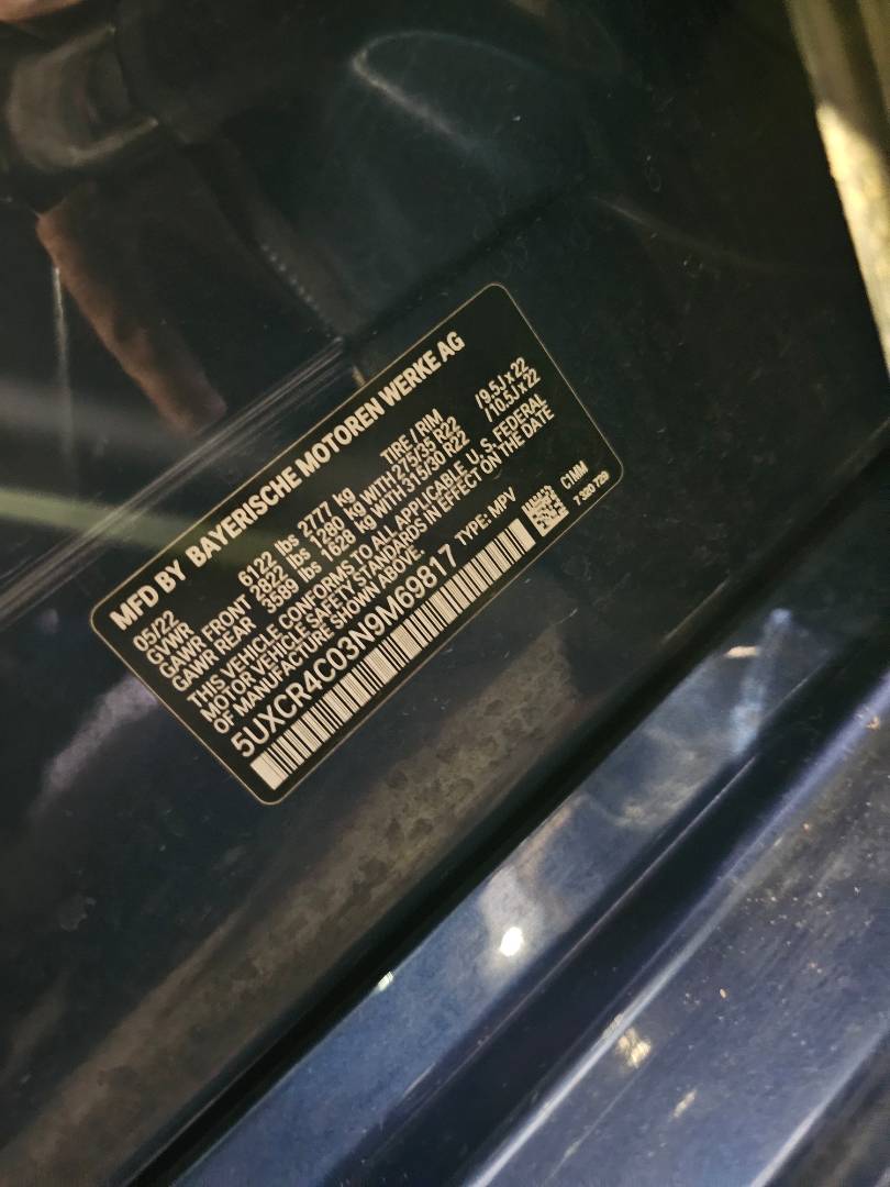 BMW X5 SDRIVE 40I 2022 - Marhaba Auction Used Cars - Image 8