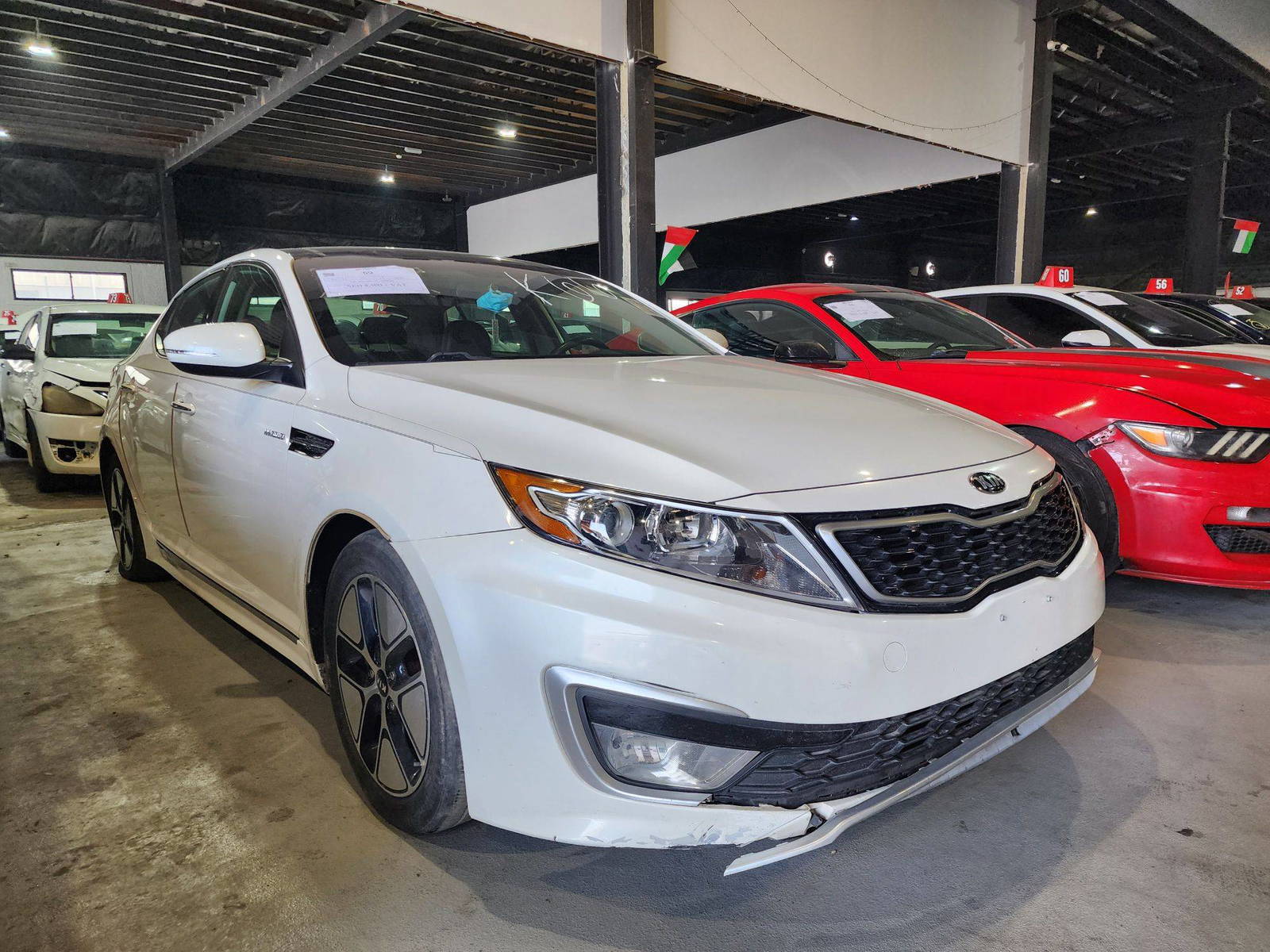 2013 KIA OPTIMA — 158762 Miles — Lot 3808672 — Al Quoz - Marhaba Auctions Used Cars - Image 3