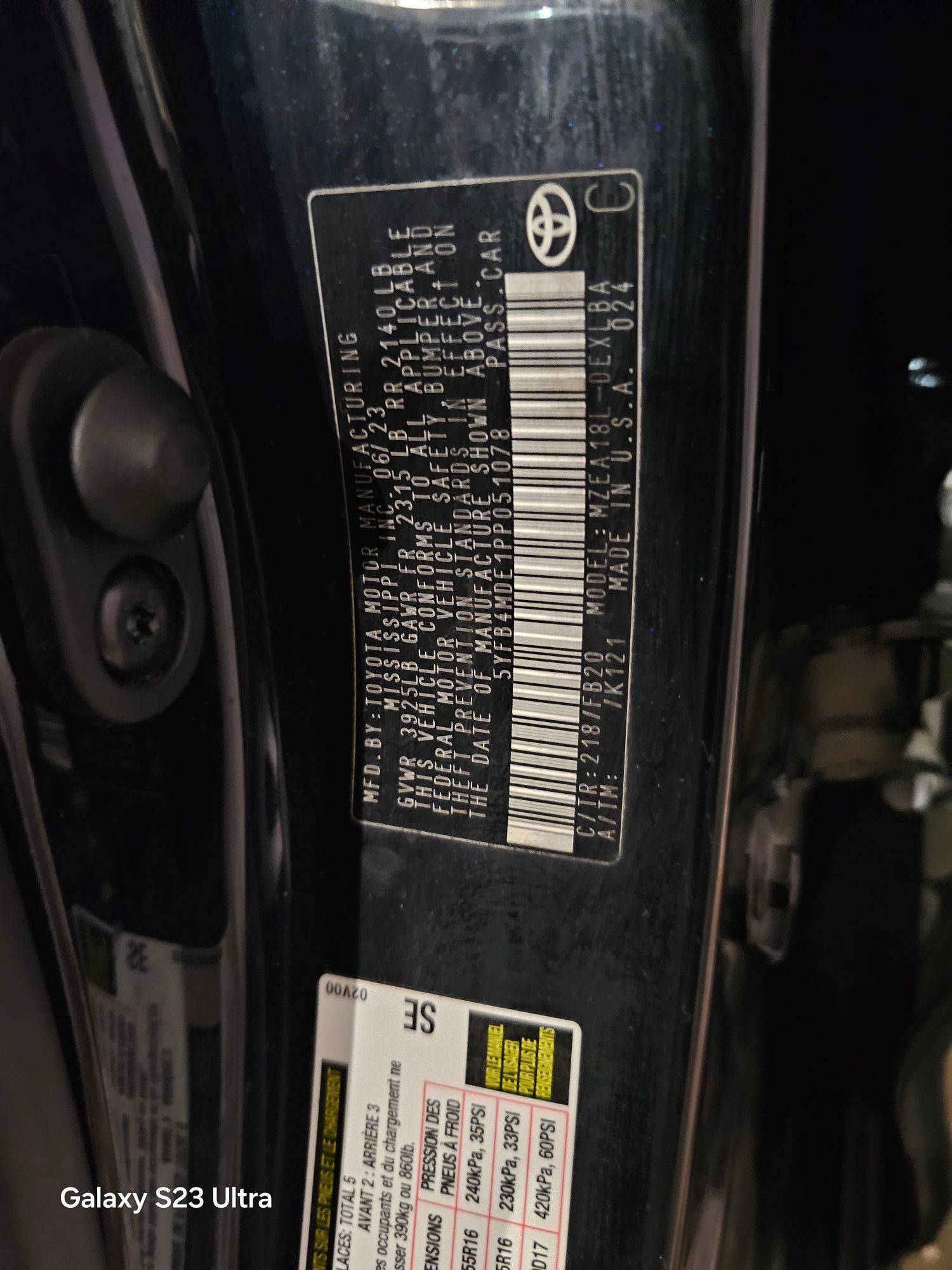 TOYOTA COROLLA 2023 - Marhaba Auction Used Cars - Image 10