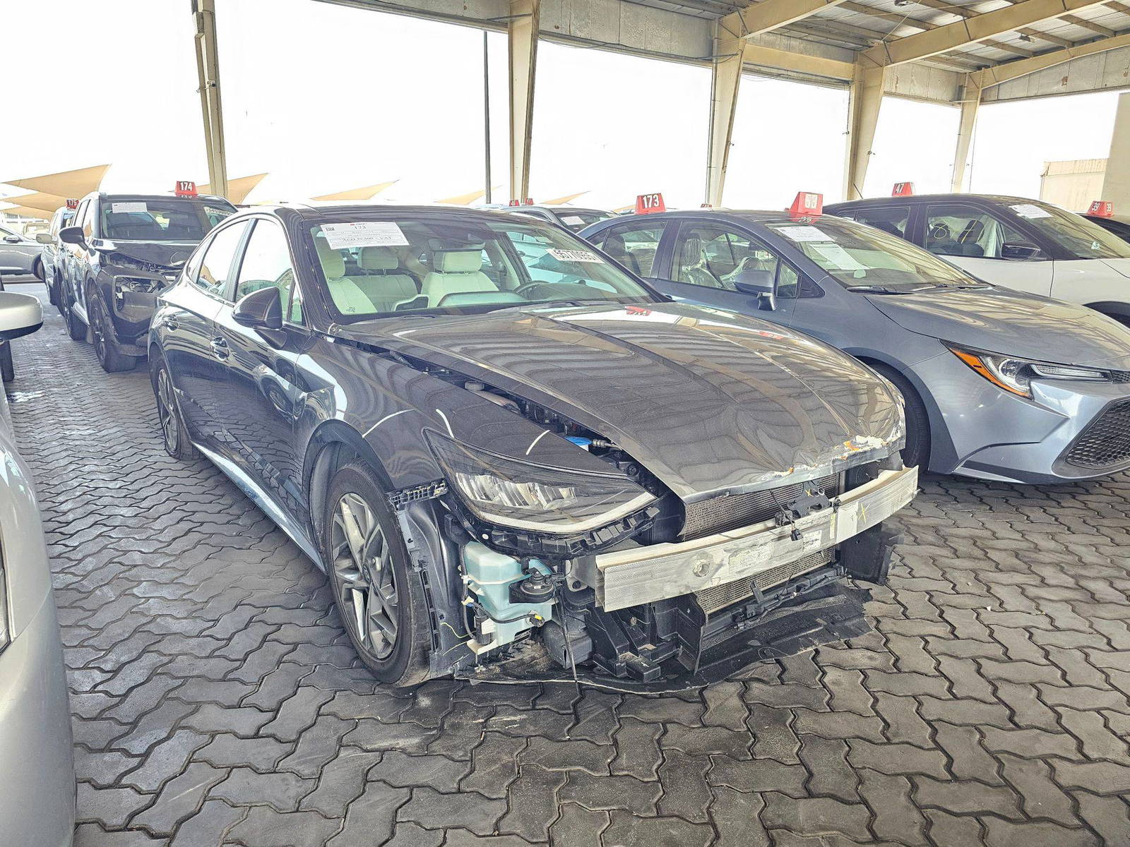 2022 HYUNDAI SONATA — 76191 Miles — Lot NA225694 — Main - Marhaba Auctions Used Cars - Image 4