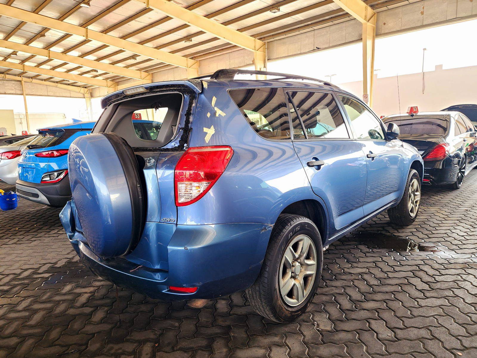 2008 TOYOTA RAV4 — 185963 Miles — Lot D33V285186354 — Souq - Marhaba Auctions Used Cars - Image 4