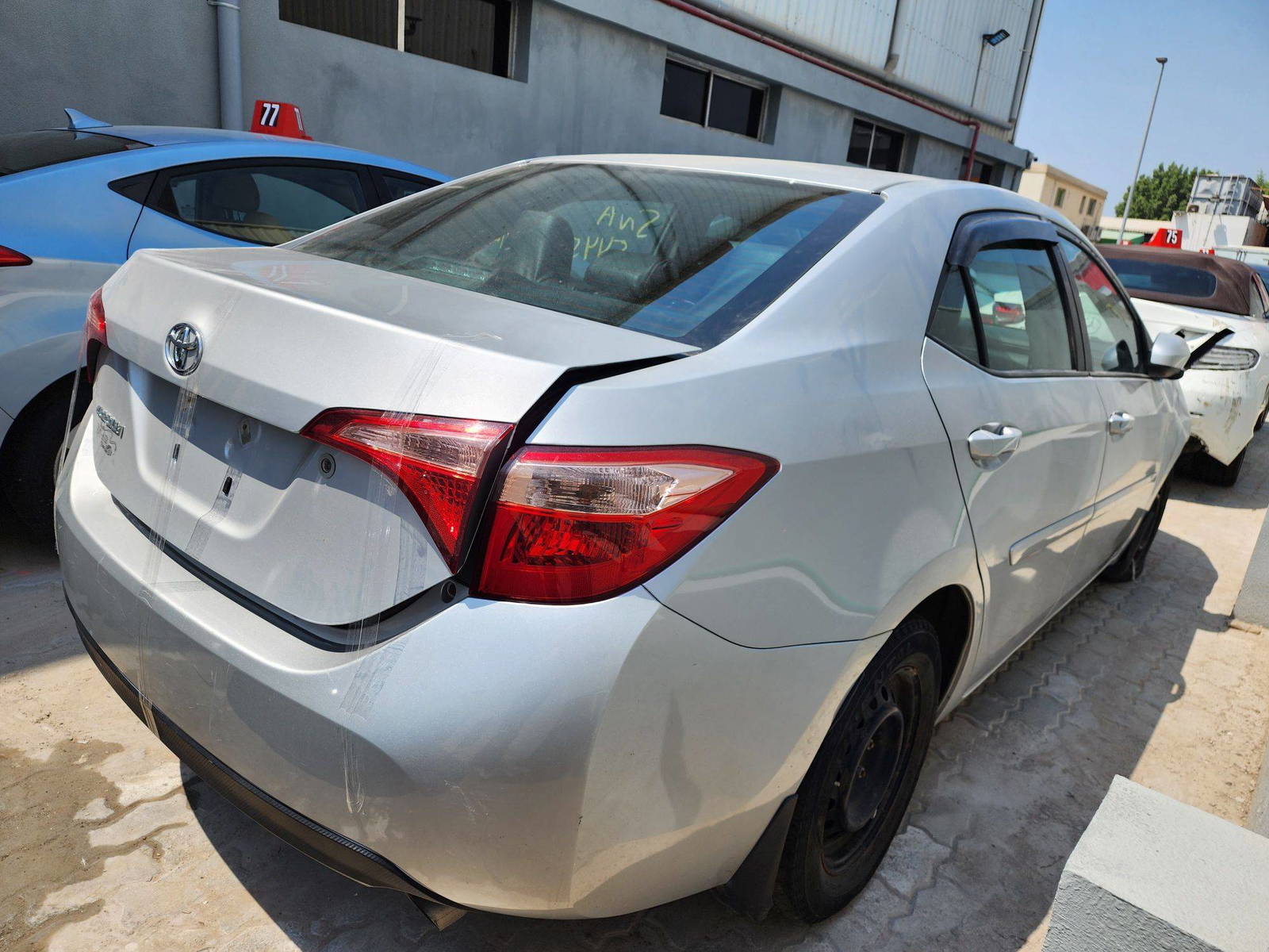 2019 TOYOTA COROLLA — 280160 KM — Lot 161392 — Al Quoz - Marhaba Auctions Used Cars - Image 3