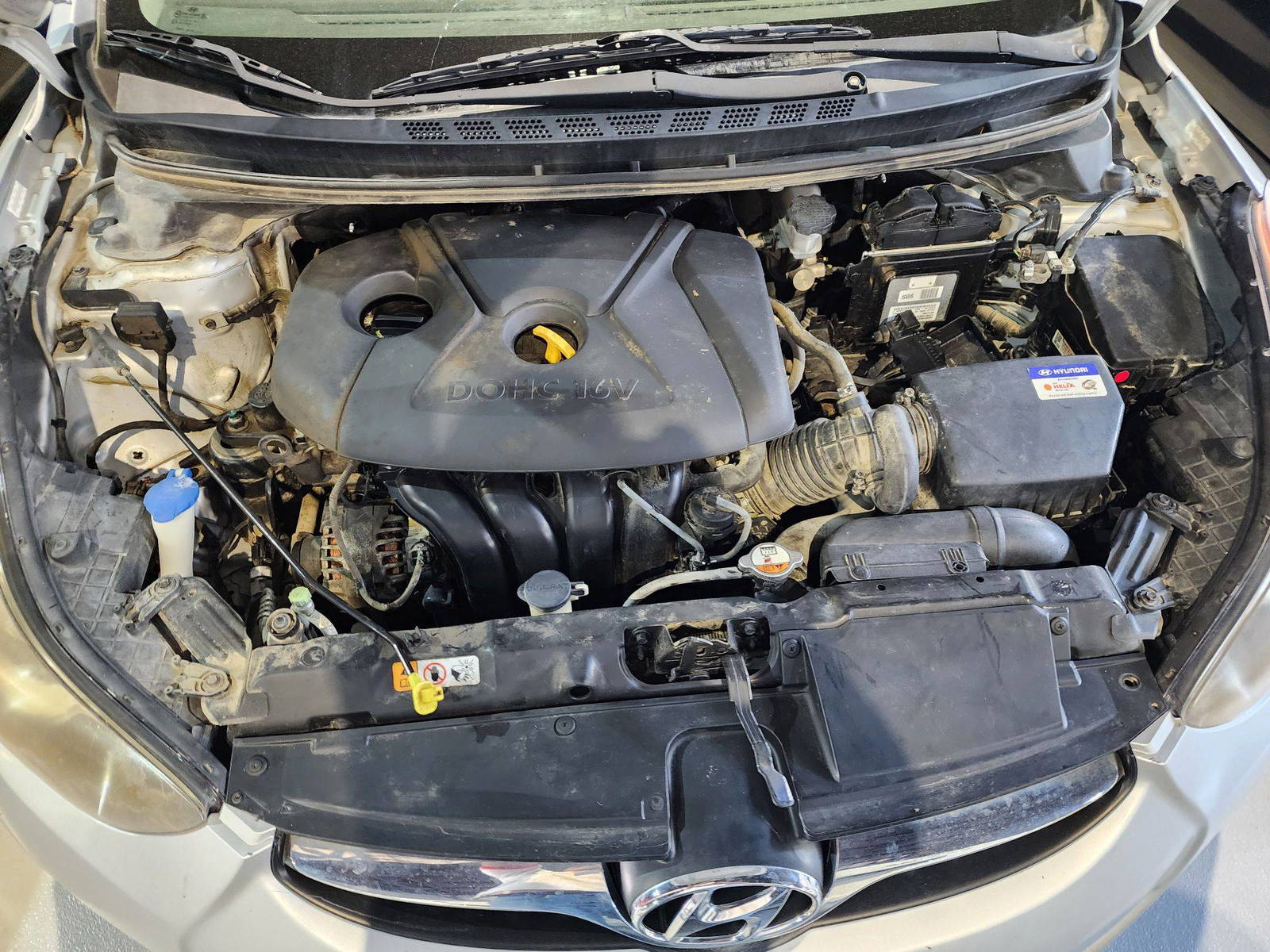 2013 HYUNDAI ELANTRA — 103790 Miles — Lot 68076323 — Al Quoz - Marhaba Auctions Used Cars - Image 10