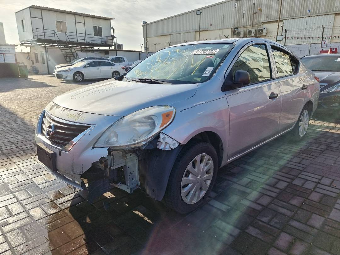 2014 NISSAN VERSA — 155946 Miles — Lot 125478 — Main - Marhaba Auctions Used Cars - Image 3