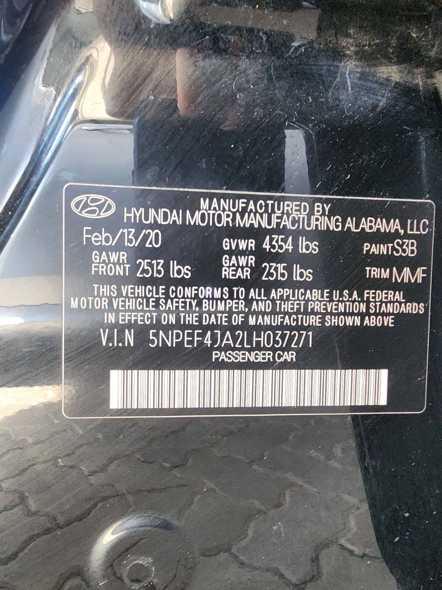 2020 HYUNDAI SONATA — 72 798 Miles — Lot 2LH037271 — Souq - Marhaba Auctions Used Cars - Image 10