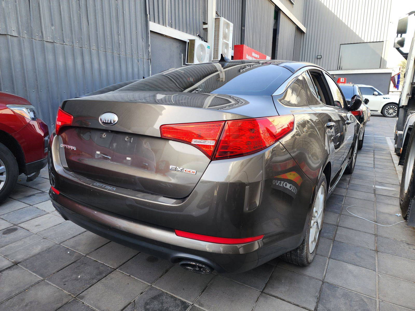 2013 KIA OPTIMA — 213537 Miles — Lot 173530 — Al Quoz - Marhaba Auctions Used Cars - Image 4